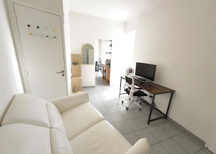 Apartment Palais Porte De France With Air Conditionner Antibes
